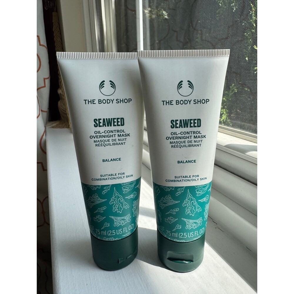 The Body Shop Seaweed overnight mask SET of 2